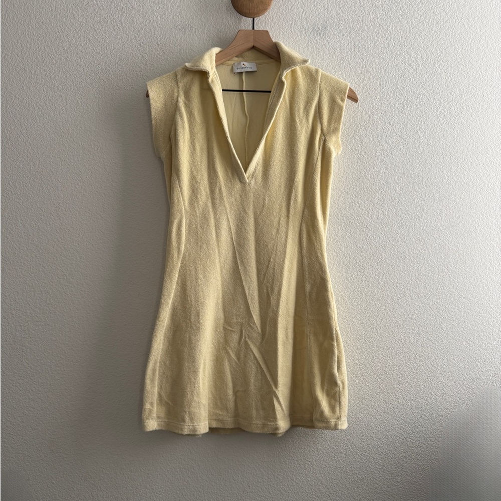Gil Rodriguez SSENSE Exclusive Yellow Terry Tennis Dress